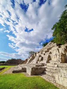 Adventures Prints: Great Acropolis, Edzna Archaeological Site, Campeche State, Mexico