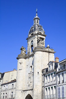 The Great Clock Tower, La Rochelle, Charente-Maritime, France, Europe