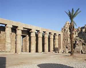 Great Court Prints: Great Court, Temple of Amun, Karnak, Thebes, UNESCO World Heritage Site