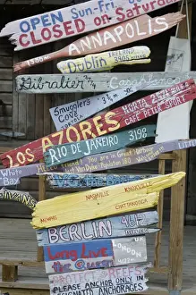 Jost Van Dyke Prints: Great Harbour, Jost Van Dyke, smallest of the four main islands of the British Virgin Islands
