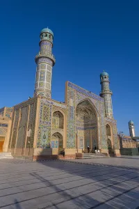 Frescos Prints: Great Mosque of Herat, Afghanistan, Asia