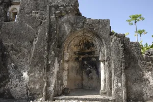 Images Dated 29th January 2008: The great mosque, Kilwa Kisiwani Island, UNESCO World Heritage Site, Tanzania