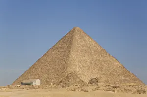 Deserts Prints: Great Pyramid of Cheops (Khufu), Great Pyramids of Giza, UNESCO World Heritage Site, Giza