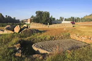 The Great Stelae, 22m, believed to be the largest single stone block humans have tried to erect