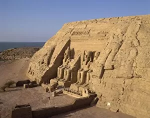Images Dated 17th November 2008: Great Temple of Ramses II, Abu Simbel, UNESCO World Heritage Site, Nubia