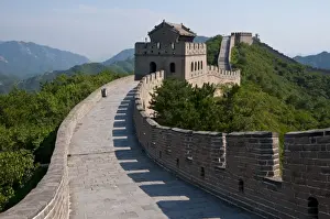 The Great Wall of China at Badaling, UNESCO World Heritage Site, China, Asia