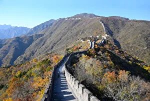 Great Wall of China, Mutianyu section, looking west towards Jiankou