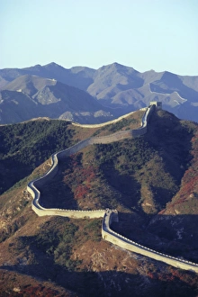 Defence Prints: The Great Wall of China, UNESCO World Heritage Site, China, Asia