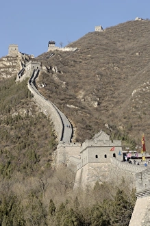 Images Dated 18th March 2006: The Great Wall of China, UNESCO World Heritage Site, Juyongguan Pass, China, Asia