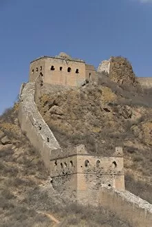 Images Dated 18th April 2010: The Great Wall of China, UNESCO World Heritage Site, Jinshanling, China, Asia