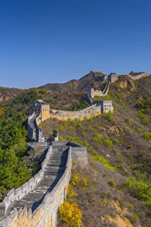 Great Wall of China, UNESCO World Heritage Site, dating from the Ming Dynasty, Jinshanling, Luanping County, Hebei Province, China, Asia