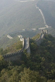 The Great Wall at Mutianyu, UNESCO World Heritage Site, near Beijing, China, Asia