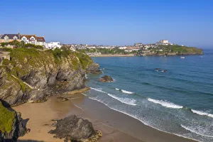 Great Western Beach, Newquay, Cornwall, England, United Kingdom, Europe