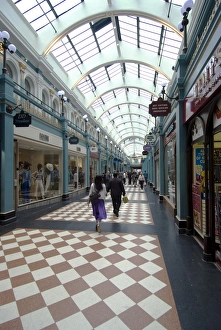 Birmingham Prints: Great Western (shopping) Arcade, Birmingham, England, United Kingdom, Europe