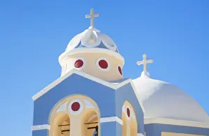 Bright Color Prints: Greek Church of Saint Stylianos