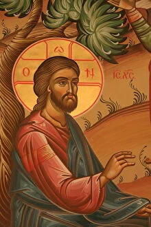 Images Dated 18th April 2006: Greek Orthodox icon depicting Christ in the Garden of Olives, Thessaloniki, Macedonia