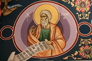 Images Dated 19th April 2006: Greek Orthodox icon depicting St. Sophonias, Thessaloniki, Macedonia, Greece, Europe