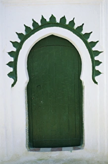 Tangier Prints: Green door
