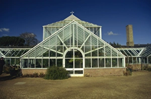 Botanical Gardens Prints: Greenhouse, University Botanical Gardens, Cambridge, Cambridgeshire, England
