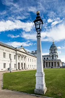 Lamppost Prints: Greenwich Maritime Museum, UNESCO World Heritage Site, London, England, United Kingdom
