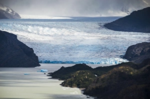 Glacier Prints: Grey Glacier (Glaciar Grey) and Grey Lake (Lago Grey), Torres del Paine National Park