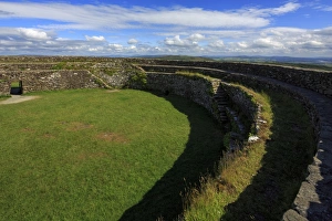 County Donegal Prints: An Grianan of Aileach, Inishowen, County Donegal, Ulster, Republic of Ireland, Europe