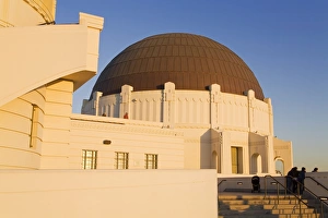 Holly Wood Prints: Griffith Observatory, Hollywood, California, United States of America, North America
