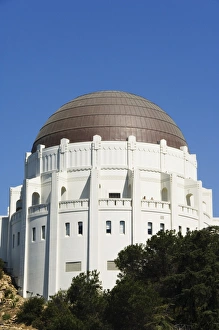 Observatories Prints: Griffiths Observatory and Planetarium