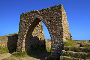 Jersey Prints: Grosnez Castle, Jersey, Channel Islands, Europe