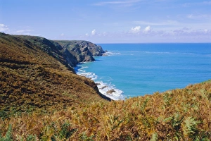 English Channel Prints: Grosnez Point, St. Ouens, Jersey, Channel Islands, UK