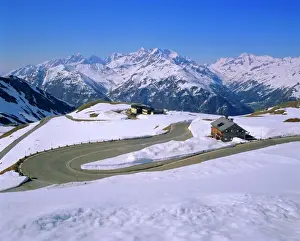 Alps Prints: The Grossglockner road, Hohe Tauern National Park region, Austria