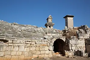 Theater Prints: Ground Level, Theater, Xanthos Archaeological Site
