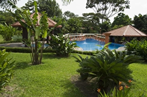 Arenal Prints: The grounds of Montana de Fuego Hotel, La Fortuna, Arenal, Costa Rica, Central America