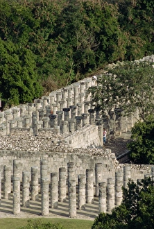 Toltec Prints: The group of a thousand columns Chichen Itza