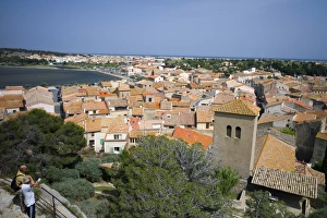 Looking At View Prints: Gruissan, Languedoc-Roussillon, France, Europe