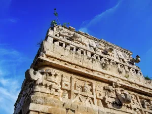Artisan Prints: Grupo de las Monjas, detailed view, Chichen Itza, Yucatan State, Mexico