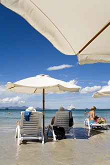 Beach Umbrella Prints: Guamache Beach
