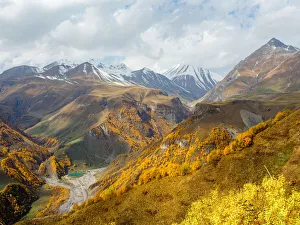 Kazbegi Prints: Gudauri recreational area, Kazbegi, Georgia (Sakartvelo), Central Asia, Asia