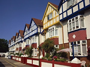 Guest House Prints: Guest houses, Paignton, Devon, England, United Kingdom, Europe