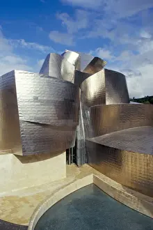 Metal Prints: Guggenheim Museum, designed by American architect Frank O