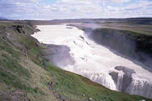 Gullfoss Prints: Gullfoss, southwest area