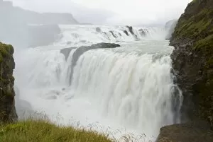 Images Dated 21st August 2007: Gullfoss waterfall, Iceland, Polar Regions
