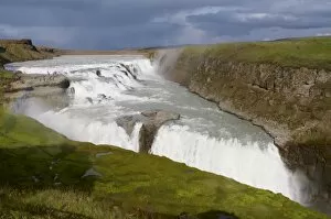 Images Dated 30th July 2009: Gullfoss waterfall, Iceland, Polar Regions