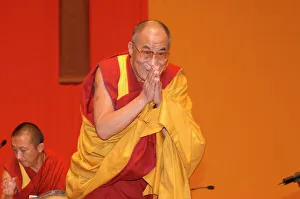 Portraits Prints: H. H. Dalai Lama, Paris, France, Europe
