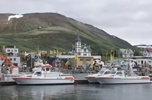 Images Dated 9th June 2009: The habour of Husavik, Iceland, Polar Regions