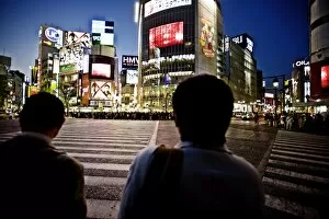 Hachiko crossing, Shibuya, Tokyo, Japan, Asia