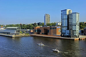 Hamburg Prints: Hafen City, Hamburg, Germany, Europe