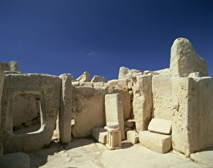 Megalithic Prints: Hagar Qim Temple