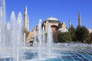 Haghia Sophia, UNESCO World Heritage Site, Sultanahmet District, Istanbul, Turkey, Europe