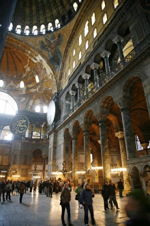 Images Dated 26th April 2008: The Haghia Sophia, UNESCO World Heritage Site, Istanbul, Turkey, Europe